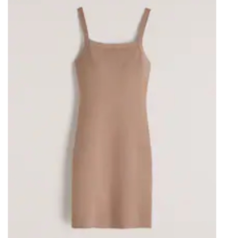 Abercrombie Squareneck Mini Sweater Dress NWOT